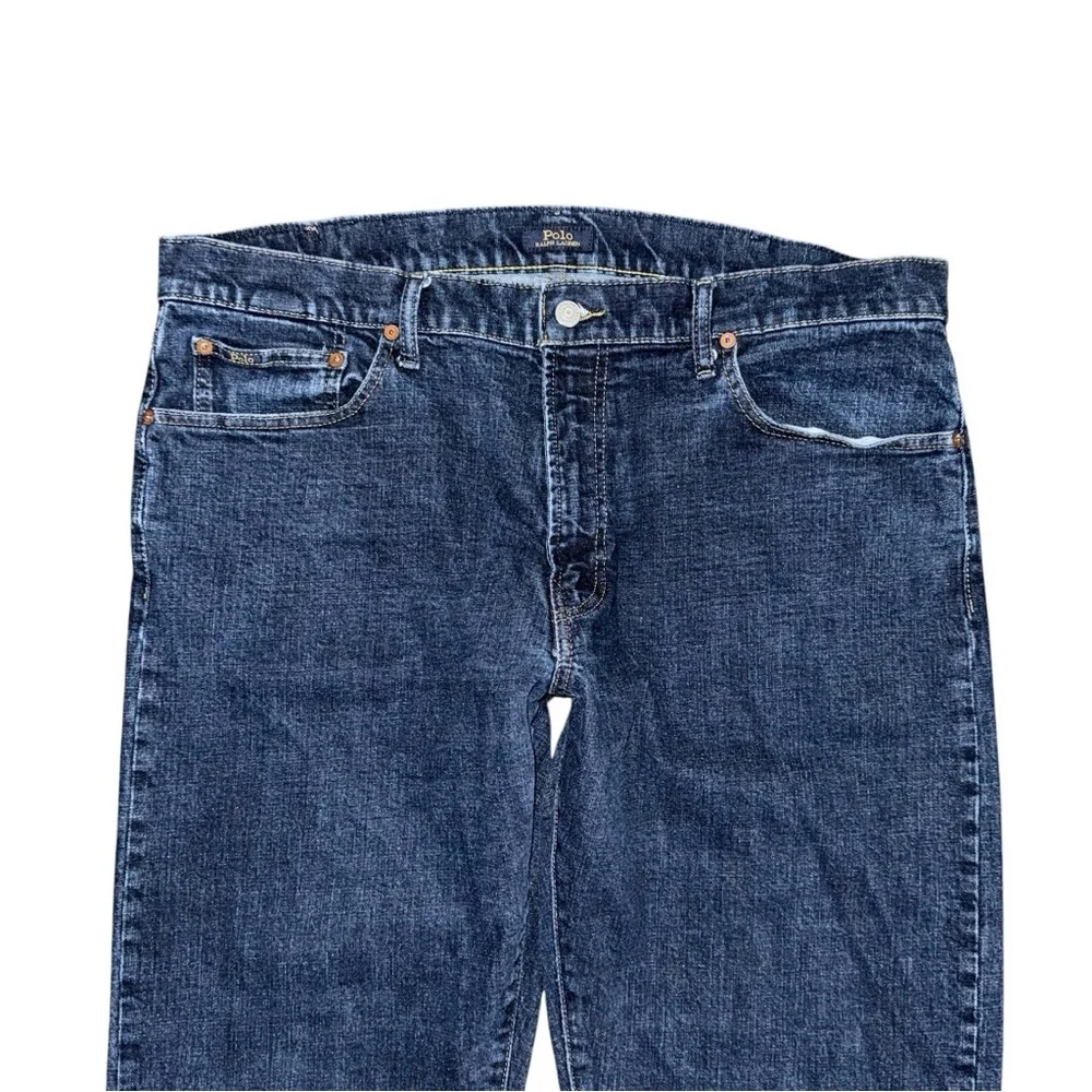 Polo Ralph Lauren Men’s Classic Fit Straight Leg Jeans Dark Blue Wash Size 38x32
